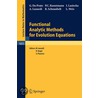 Functional Analytic Methods For Evolution Equations door Peer Christian Kunstmann