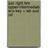 Just Right Bre Upper-Intermedwb W/O Key + Wb Aud Cd