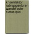 Krisenfaktor Ratingagenturen Wandel Oder Status Quo