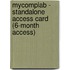 Mycomplab - Standalone Access Card (6-Month Access)