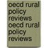 Oecd Rural Policy Reviews Oecd Rural Policy Reviews