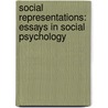 Social Representations: Essays In Social Psychology door Serge Moscovici