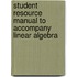 Student Resource Manual To Accompany Linear Algebra