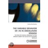 The Variable Behavior Of /-R/ In Andalusian Spanish by Carmen Ruiz-S. Nchez