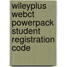 Wileyplus Webct Powerpack Student Registration Code by Gail W. Jenkins