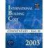 2003 International Building Code Commentary Volume 2