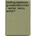 Bedingungsloses Grundeinkommen - woher, wozu, wohin?