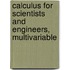 Calculus For Scientists And Engineers, Multivariable