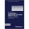 Cryptographic Applications of Analytic Number Theory by Igor Shparlinski