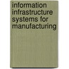 Information Infrastructure Systems For Manufacturing door John J. Mille