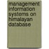 Management Information Systems On Himalayan Database