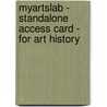 Myartslab - Standalone Access Card - For Art History by Michael Cothren