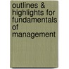 Outlines & Highlights for Fundamentals of Management door Brian P. Griffin