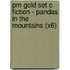 Pm Gold Set C Fiction - Pandas In The Mountains (X6)