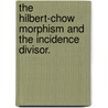 The Hilbert-Chow Morphism And The Incidence Divisor. door Joseph Ari Ross