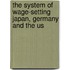 The System Of Wage-Setting Japan, Germany And The Us