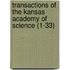 Transactions Of The Kansas Academy Of Science (1-33)