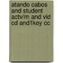 Atando Cabos And Student Actv/M And Vid Cd And1key Cc