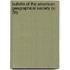 Bulletin Of The American Geographical Society (V. 36)