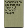 Documents on and from the History of Economic Thought door Jeff Biddle