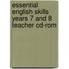 Essential English Skills Years 7 And 8 Teacher Cd-Rom door Sonya Stoneman
