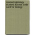 Masteringbiology Student Access Code Card For Biology