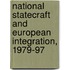 National Statecraft And European Integration, 1979-97