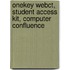 Onekey Webct, Student Access Kit, Computer Confluence