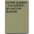 Soziale Gruppen - Ihre Funktion, Art Und Ihre Dynamik