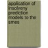 Application Of Insolveny Prediction Models To The Smes