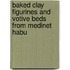 Baked Clay Figurines And Votive Beds From Medinet Habu