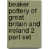 Beaker Pottery Of Great Britain And Ireland 2 Part Set