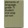 Elements of Language, Grade 11 Student One-stop Cd-rom door Warriner
