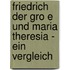 Friedrich Der Gro E Und Maria Theresia - Ein Vergleich