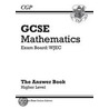 Gcse Maths Wjec Linear Answers (For Workbook) - Higher door Richards Parsons