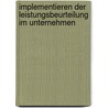 Implementieren Der Leistungsbeurteilung Im Unternehmen door U. Manfred Leicht