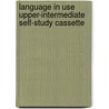 Language In Use Upper-Intermediate Self-Study Cassette door Christopher Jones