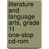 Literature and Language Arts, Grade 11 One-stop Cd-rom