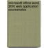 Microsoft Office Word 2010 Web Application Coursenotes
