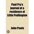 Paul Pry's Journal Of A Residence At Little Pedlington
