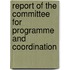 Report Of The Committee For Programme And Coordination