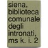 Siena, Biblioteca Comunale Degli Intronati, Ms K. I. 2