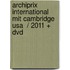 Archiprix International Mit Cambridge Usa  / 2011 + Dvd