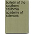 Bulletin Of The Southern California Academy Of Sciences