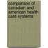 Comparison Of Canadian And American Health Care Systems