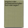 Empirie In Den Rechtswissenschaften - Fluch Oder Segen? by Dominik E. Arndt