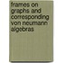 Frames On Graphs And Corresponding Von Neumann Algebras