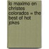 Lo Maximo en Christes Colorados = The Best of Hot Jokes