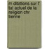 M Ditations Sur L' Tat Actuel De La Religion Chr Tienne