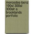 Mercedes-Benz 190sl 300sl 300slr A Brooklands Portfolio